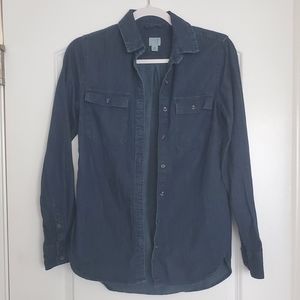 Target Demin Button Down Shirt